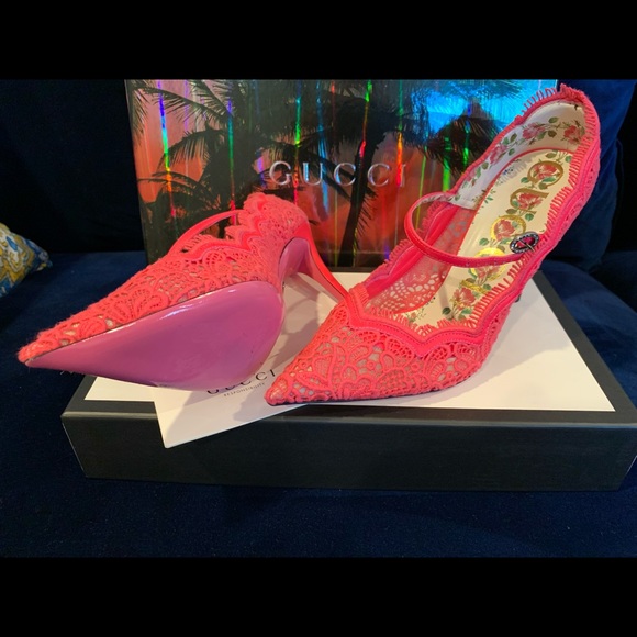 Gucci Lace stilettos 👠 - Picture 3 of 6